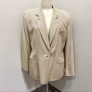 Vintage Emanuel Ungaro Houndstooth Blazer Size 10